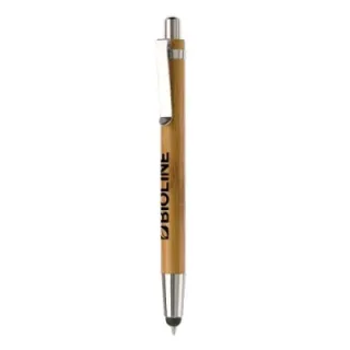 Ball pen Antartica stylus bamboo - LT87287 (gadzety reklamowe)